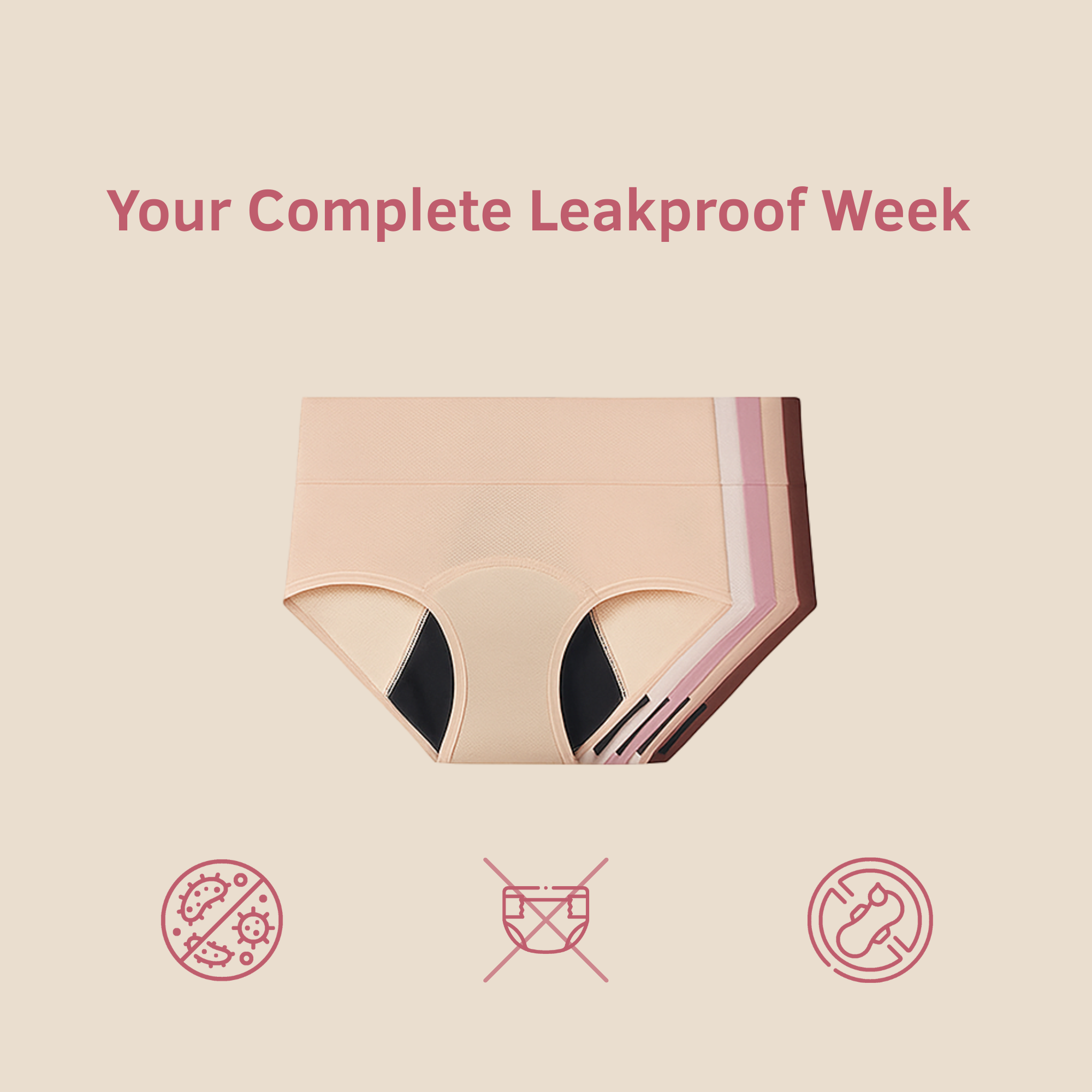 Oona Comfort Leakproof Underpants